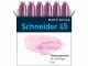 Schneider Tintenpatrone Callissima 6 Stück, Lilac, Detailfarbe