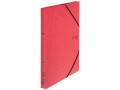 VON Ringbuch mit elastischen Eckbändern, 2.5 cm, Rot