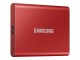 Bild 15 Samsung Externe SSD Portable T7 Non-Touch, 500 GB, Rot