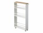 Yamazaki Bartrolley Tower 80.5 x 47.5 cm, Weiss, Bewusste