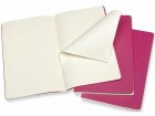 Moleskine Notizbuch A5 Blanko, Pink, 3