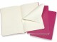 Moleskine Notizbuch A5 Blanko, Pink, 3-teilig, Produkttyp