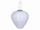 COCON Lampion LED Solar Ballon, Weiss, Betriebsart: Solarbetrieb