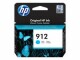 HP Inc. HP Tinte Nr. 912 (3YL77AE) Cyan, Druckleistung Seiten: 315