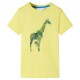 vidaXL , Material: 100 % Baumwolle, Farbe: Gelb, Muster: Giraffe