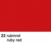URSUS     URSUS Tonzeichenpapier 50x70cm 2232222 130g, rubin