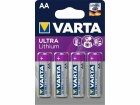 Varta Batterie Lithium ULTRA LITHIUM, Mignon, AA, LR6, 1.5V / 2900mAh, 4 Stück, 3 Pack Bundle