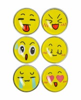 I AM CREATIVE Magnet Smiley Let`s Organize MAA4035.64 Glas, 30mm 6