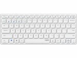 Rapoo Funk-Tastatur E9600M ultraslim Weiss, Tastatur Typ