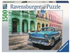 Ravensburger Puzzle Cuba Cars, Motiv: Stadt / Land, Altersempfehlung