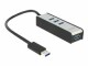 DeLock USB-Hub 62534, Stromversorgung: über