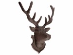 Esschert Design Wanddekoration Hirsch, Detailfarbe: Braun