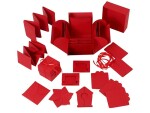 Creativ Company Geschenkbox Explosionsbox Rot, 12 x 12 x 12