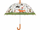 Esschert Design Schirm Waldtiere Mehrfarbig, Schirmtyp: Langschirm