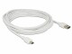 DeLock USB2.0-Easy Kabel, A-MiniB, 3m, Weiss
