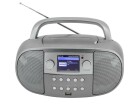 soundmaster Radio/CD-Player SCD7600TI Grau, Radio Tuner: Internetradio