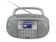 Image 1 soundmaster Radio/CD-Player SCD7600TI Grau, Radio Tuner: Internetradio