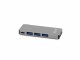 Image 1 LMP Dockingstation USB-C Basic Hub Space Grau, Ladefunktion
