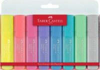 FABER-CASTELL Textliner 1548 Pastell 154681 8 Farben, Kein