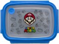 Scooli Lunchbox Super Mario Blau/Grau/Rot, Materialtyp: Kunststoff