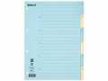 Biella Register A4 1 - 6 Karton Blau