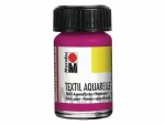 Marabu Textilfarbe Aquarelle 15 ml Magenta, Art: Textilfarbe