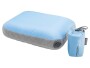 cocoon Nackenkissen Air Core Ultralight Light-blue/Grey, 35 x 45