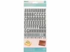 We R Memory Keepers 3D-Sticker Mold Press Alphabet gross, Motiv: Buchstaben