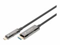 Digitus USB Typ-C auf HDMI AOC Adapterkabel, 20 m