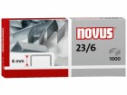 Novus Heftklammer 23/6 1000 Stück