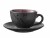 Bild 5 Bitz Kaffeetasse 240 ml, 4 Stück, Schwarz/Mehrfarbig, Material