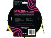 Ernie Ball Instrumentenkabel 6080 ? 3.05 m, Neongelb, Länge: 3.05