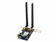 Bild 4 Asus WLAN-AX PCIe Adapter PCE-AXE5400 WiFi-6E, Schnittstelle