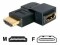 Bild 2 DeLock Adapter 90° links HDMI - HDMI, Kabeltyp: Adapter