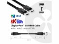 Club3D Club 3D Kabel HBR3 DisplayPort 1.4 - DisplayPort, 2
