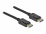 DeLock Kabel 8K 60Hz, 40Gbps DisplayPort - DisplayPort, 5