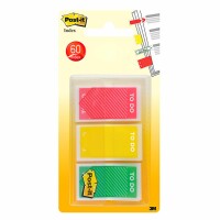 POST-IT Index Standard 43,2x23,8mm 682-TODO to do, 3 Farben