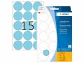 HERMA - Paper - permanent self-adhesive - blue