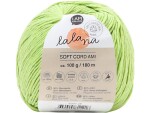 lalana Wolle Soft Cord Ami 100 g, Hellgrün, Packungsgrösse