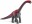 Der Brachiosaurus ist eines der grössten Tiere, die die Welt je gesehen hat. Ganze 23 Meter ist er lang. Das ist fast so lang wie eine Bahn im Freibad! Seine Artgenossen, die auch nicht gerade klein sind, überragt er mit seinen 13 Metern Höhe. Dass er mit seiner feuerroten Farbe auf dem Rücken so gefährlich aussieht, täuscht aber. Er ist ganz fried