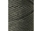 lalana Wolle Makramee Rope 3 mm, 330 g, Graugrün
