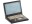 Bild 0 HobbyFun Mini-Utensilien Laptop 4 cm, Detailfarbe: Schwarz