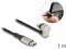 Bild 9 DeLock USB 2.0-Kabel 180° gewinkelt USB C - Lightning