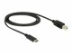 Bild 2 DeLock USB 2.0-Kabel USB C - USB B