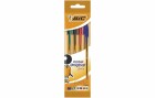 BIC Kugelschreiber Cristal Original Fine 0.3 mm, 4 Stück