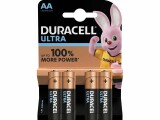Duracell Batterie Ultra Power MX1500 AA 4 Stück, Batterietyp