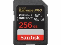SanDisk SDXC-Karte Extreme PRO UHS-II 256 GB, Speicherkartentyp
