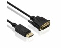 HDGear Kabel DisplayPort - DVI-D, 2 m, Kabeltyp: Anschlusskabel