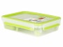 Emsa Lunchbox Clip & Go 1.2 l, Grün, Materialtyp