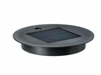 STT Solarpanel Rund 2000 mAh 20 cm, Schwarz, Zubehörtyp